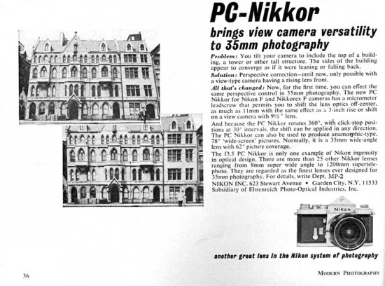 PC-Nikkor-1965