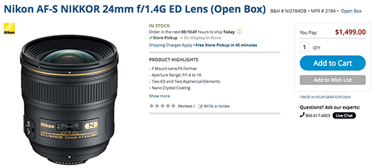 Nikon-AF-S-Nikkor-24mm-f1.4G-ED-lens-deal