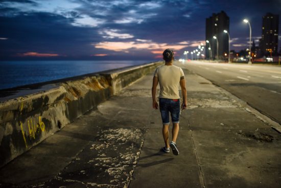 Walking on the Malecón
