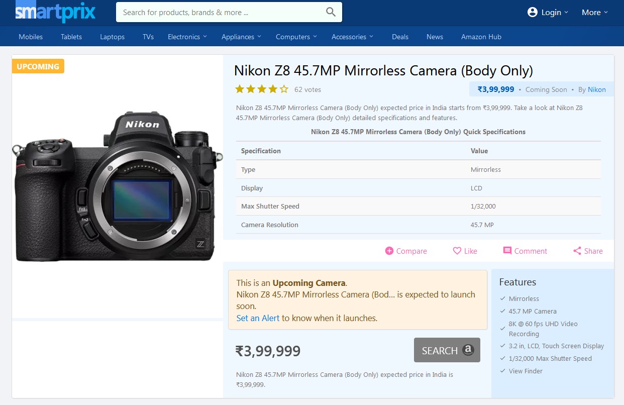 The Nikon Z8 May Be Announced Next Month