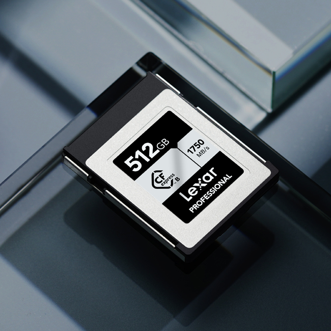 Lexar introduced new Silver Pro CFexpress memory cards designed