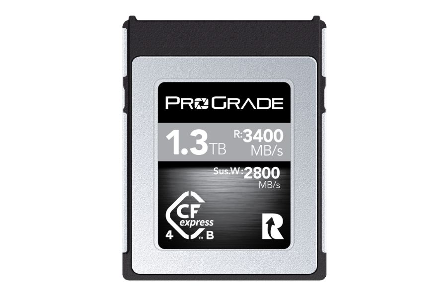 ProGrade Digital announced the first CFexpress version 4.0 Type B 