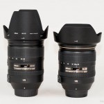 24-120mm and 28-300mm with hood