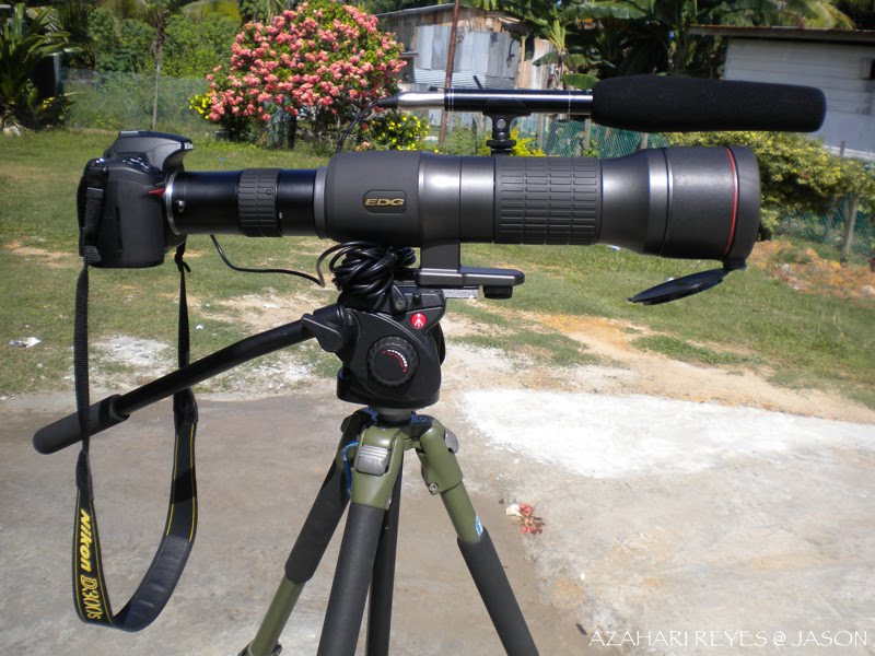 Guest post: Digiscoping with Nikon Fieldscope EDG85 via FSA-L2 DSLR