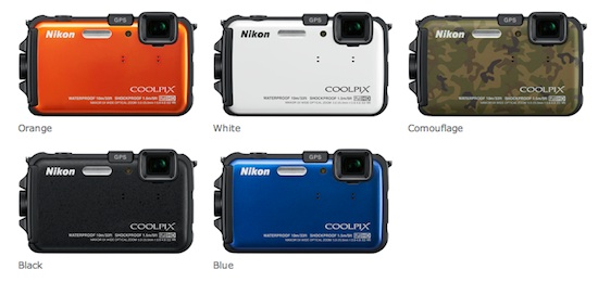 The announcement: Nikon Coolpix P7100, AW100, S1200pj, S8200 