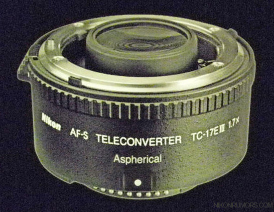 Picture of the Nikon AF-S Teleconverter TC-17E III, but is it real