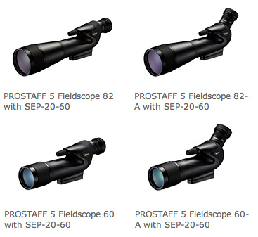 Nikon Prostaff 5 fieldscopes