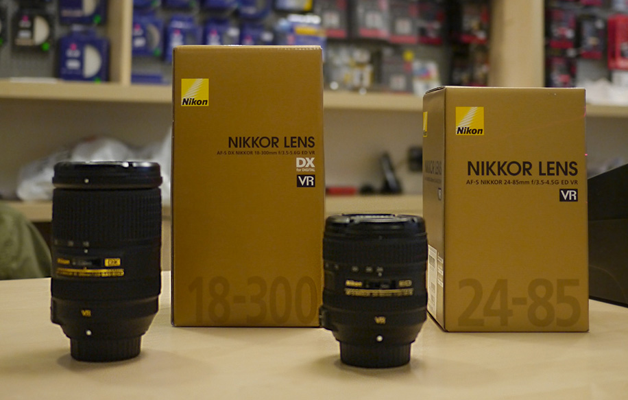 Nikon 18-300mm f/3.5-5.6 and 24-85mm f/3.5-4.5 lenses now shipping