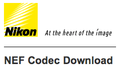 Nikon NEF Codec