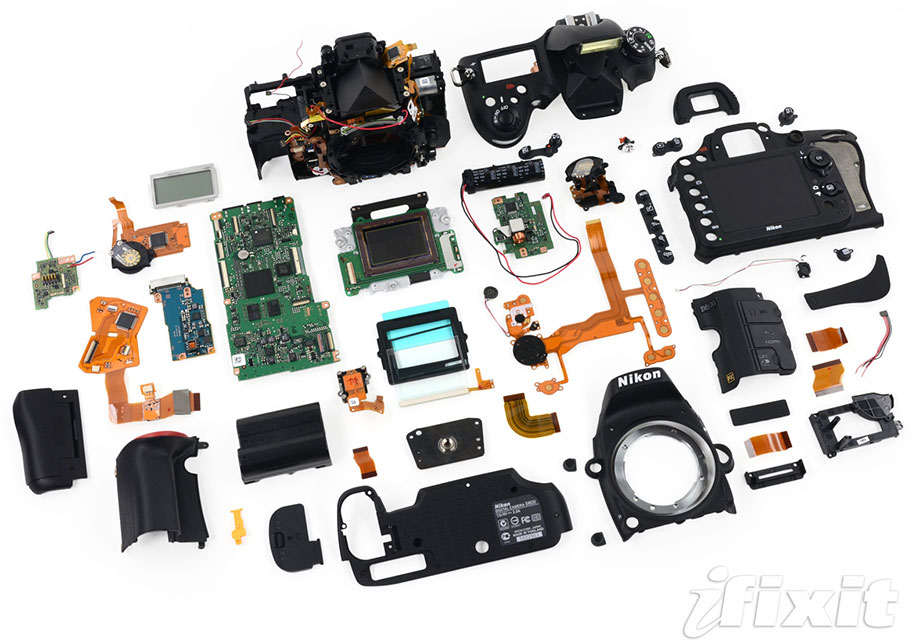 Nikon D600 teardown Nikon Rumors