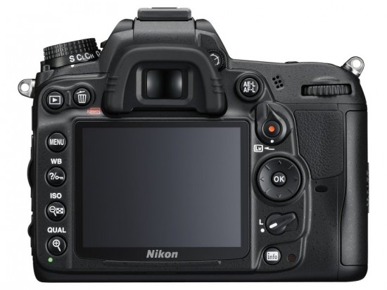 Nikon d7000 back