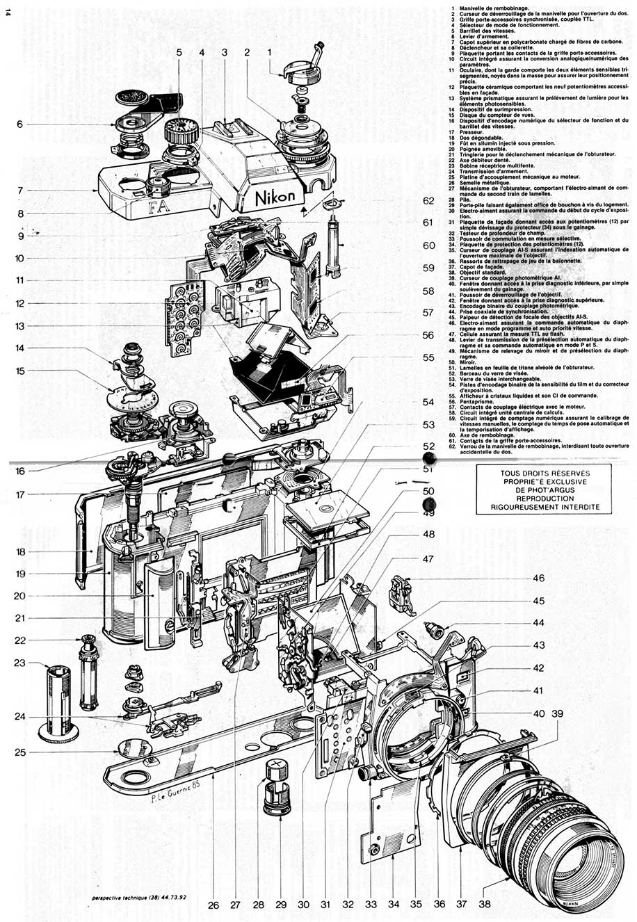 nikon camera diagram