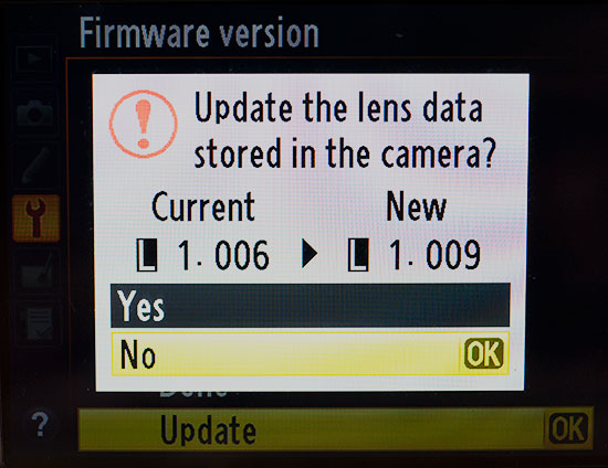 Nikon D5100 Firmware Update Hack