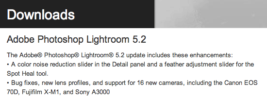 adobe lightroom 5.7.1