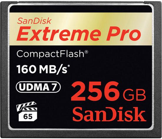 SanDisk-256GB-EXTREME-PRO-CF-CARD-160MBS