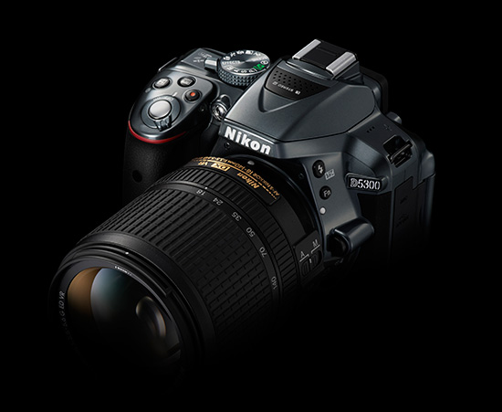 Nikon-D5300-DSLR-camera-grey
