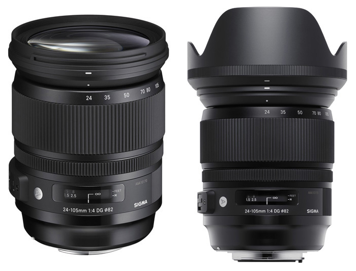 Sigma 24 105mm F 4 Dg Os Hsm Lens Leaked Already Listed On Sigma S Website Nikon Rumors