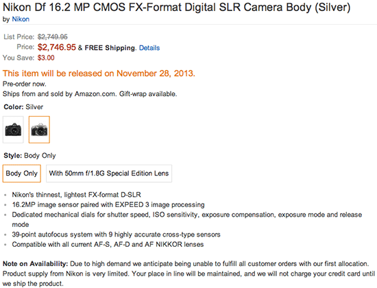 Nikon-Df-camera-price