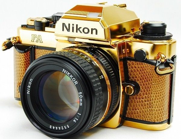 Eye candy: Nikon FA limited edition gold film camera - Nikon Rumors