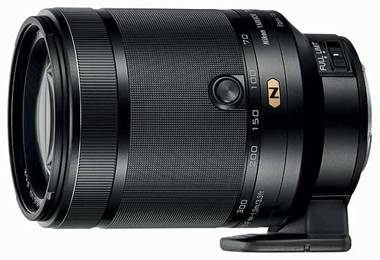 The Nikon 1 Nikkor 70-300mm f/4.5-5.6 VR lens is finally in stock