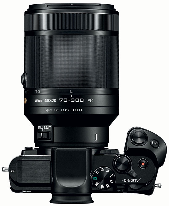 The Nikon 1 Nikkor 70-300mm f/4.5-5.6 VR lens is finally in stock