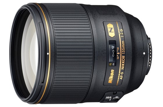 Nikon AF-S 135mm f:2G lens