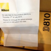 Nikon-D810-camera-shipping-date