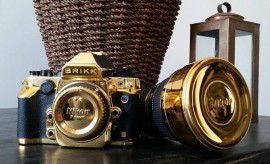 The Brikk 24k pure gold Nikon Df "Lux" camera can be yours for $41,395