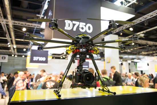 Nikon-750-attached-to-a-multicopter-at-Photokina