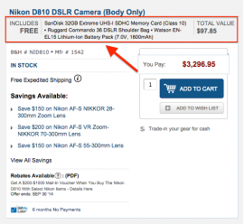 Nikon D810 now comes with free accessories - Nikon Rumors
