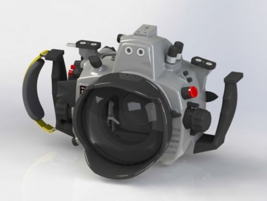 Subal underwater housing for Nikon D750 camera