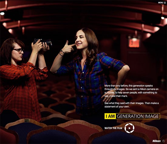 Nikon-I-am-generation-image-website