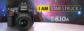 The Nikon D810a camera is not recommended for general photography