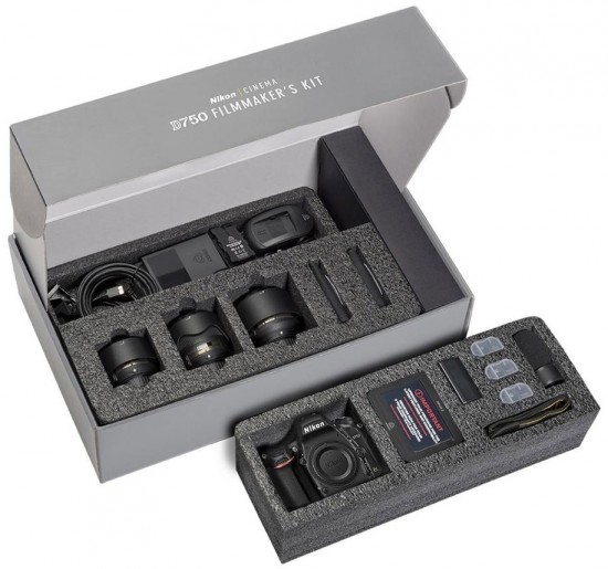 Nikon D750 filmmaker's kit