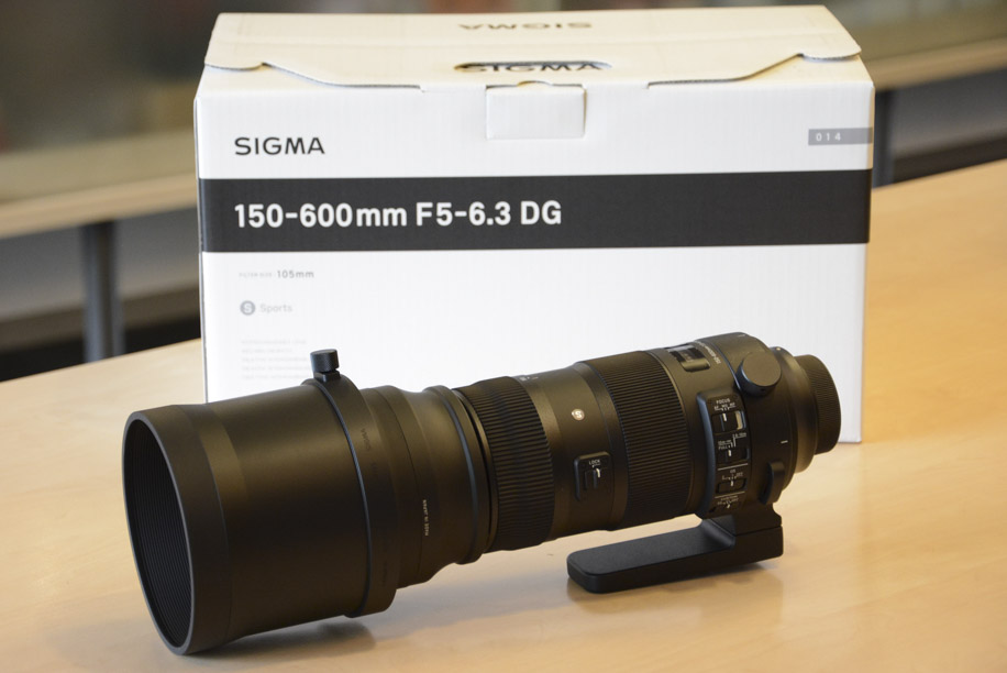 Sigma 150-600mm f/5-6.3 DG OS HSM Sports lens for Nikon now 
