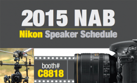 Nikon speakers schedule at the 2015 NAB show - Nikon Rumors Nikon speakers schedule at the 2015 NAB show - Nikon Rumors