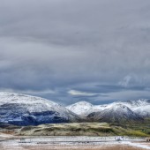 Mountain Range somewhere NE of Reykjavik