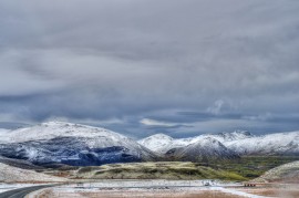 Mountain Range somewhere NE of Reykjavik