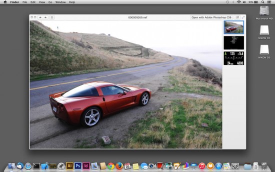 Raw Right Away NEF plugin for Mac OS 4