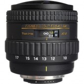 Tokina AT-X 107 AF DX NH 10-17mm f:3.5-4.5 Fisheye lens