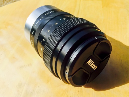 Nikon APO-EL Nikkor 210mm f:5.6 rare macro lens enlarger