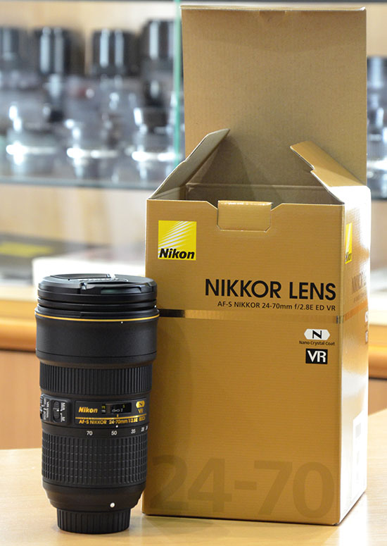 Nikon AF-S Nikkor 24-70mm f/2.8E ED VR lens now shipping