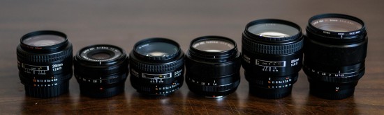Nikon-AF-vs.-Fuji-XF-lenses-size-comparison