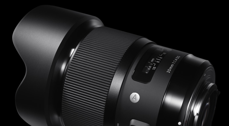 The new Sigma 20mm f/1.4 DG HSM Art lens for Nikon F mount is now 