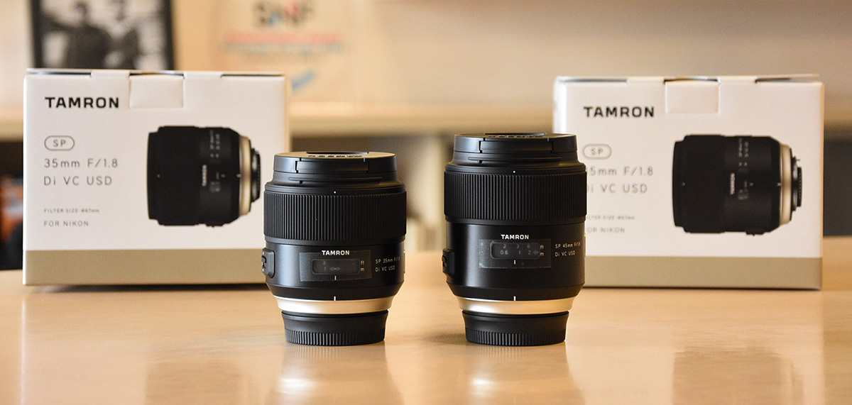 Tamron SP 35mm f/1.8 Di VC USD lens for Nikon F mount tested at
