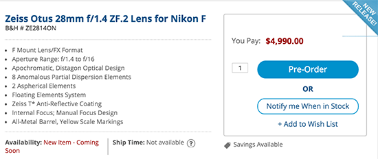 Zeiss-Otus-28mm-f1.4-ZF.2-lens-price