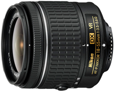 Nikon AF-P DX NIKKOR 18-55mm f:3.5-5.6G VR lens