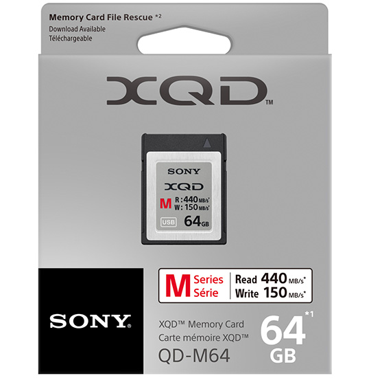 Carte XQD Sony 32 Go - Carte mémoire SD