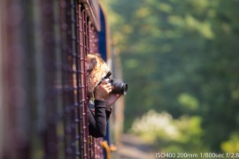 A view from the Rocky Mountaineer