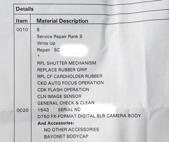 Nikon-D750-camera-reacall-repair-list